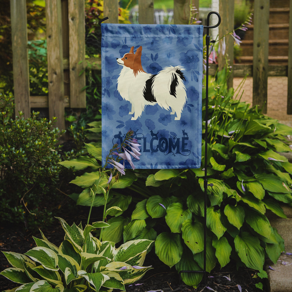 Papillon Welcome Flag Garden Size CK6257GF  the-store.com.