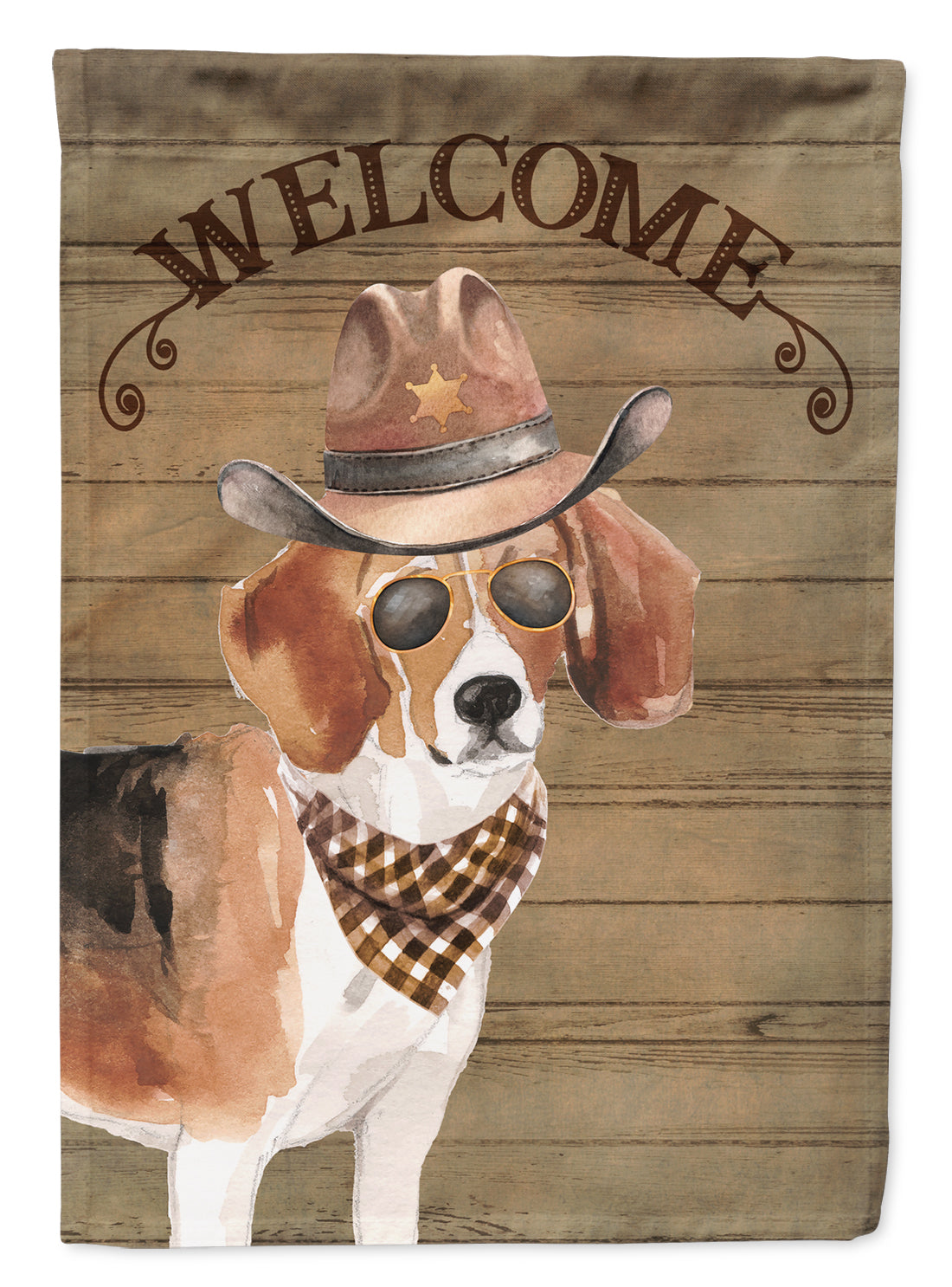 Beagle Country Dog Flag Garden Size CK6282GF  the-store.com.