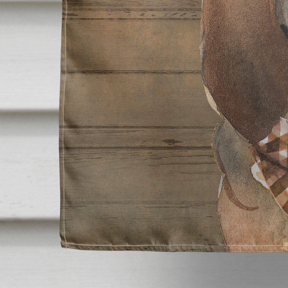 Bloodhound Country Dog Flag Canvas House Size CK6290CHF  the-store.com.