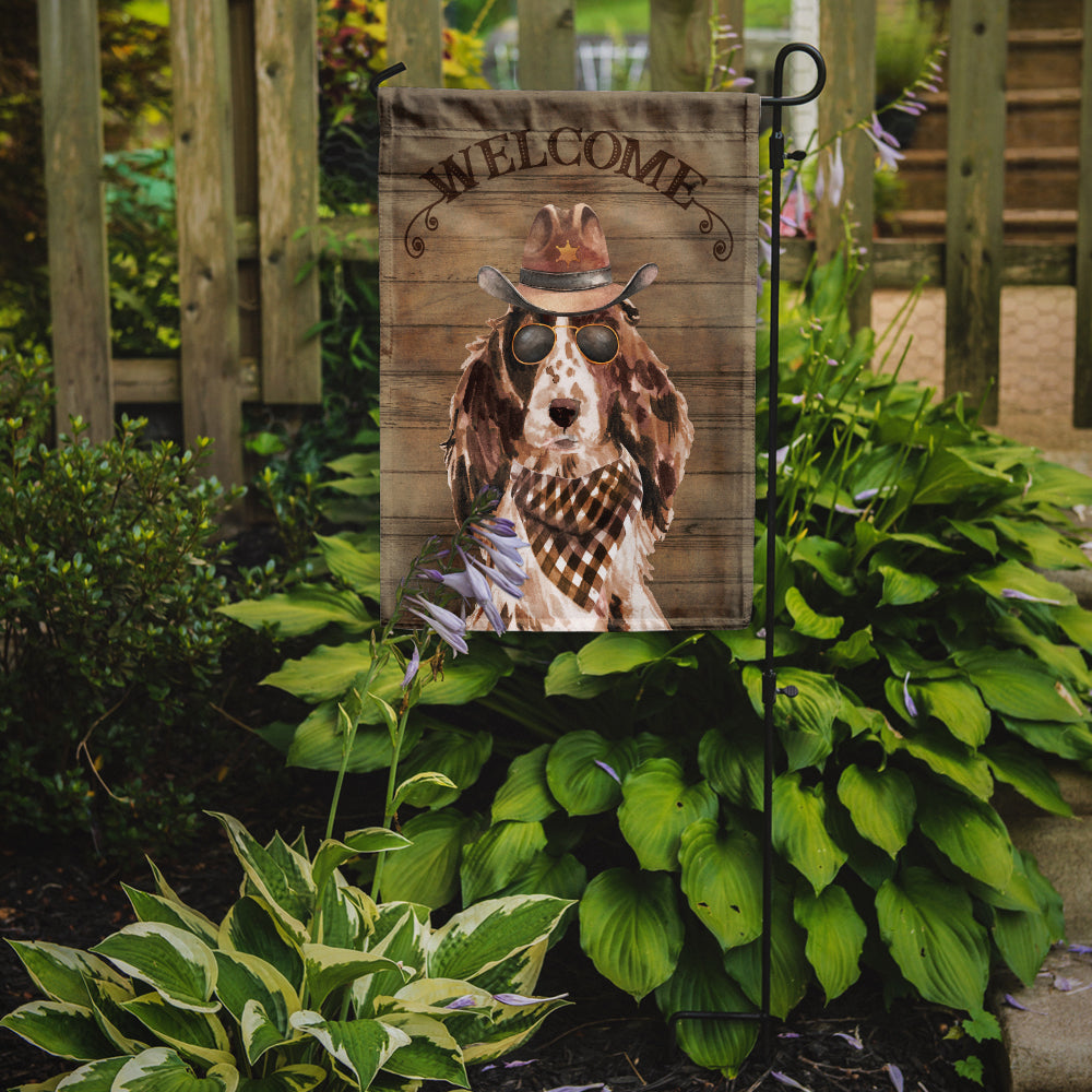 Cocker Spaniel Country Dog Flag Garden Size CK6296GF  the-store.com.