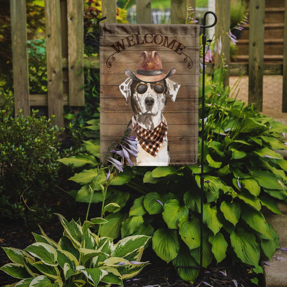 Catahoula Leopard Dog Country Dog Flag Garden Size CK6301GF  the-store.com.