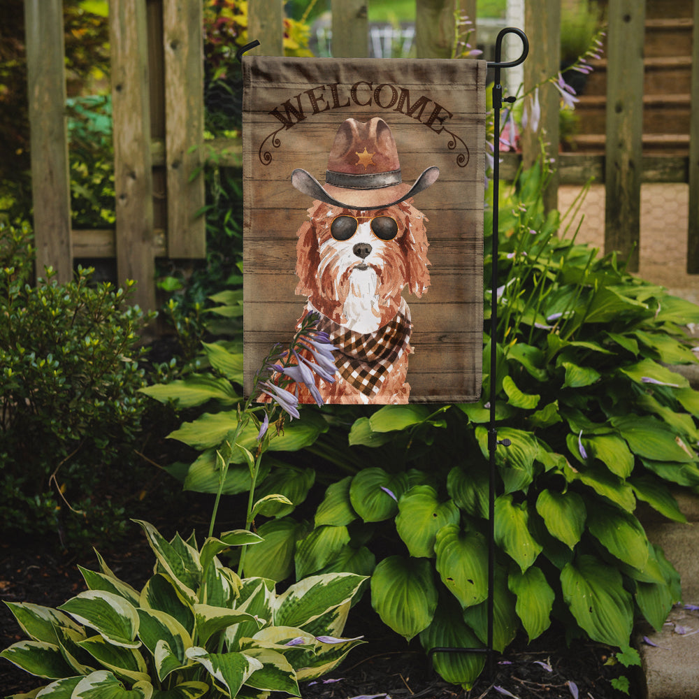 Cavapoo Country Dog Flag Garden Size CK6303GF  the-store.com.