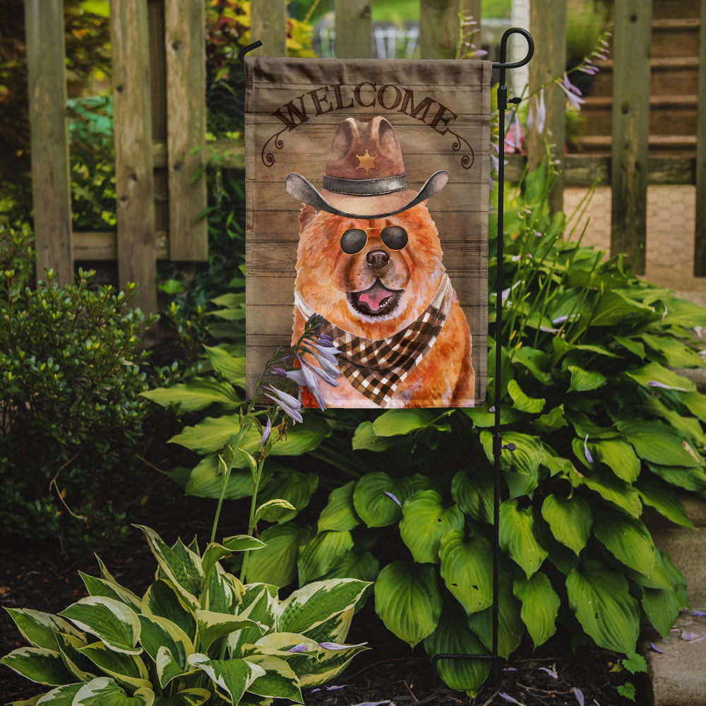 Chow Chow Country Dog Flag Garden Size CK6307GF  the-store.com.