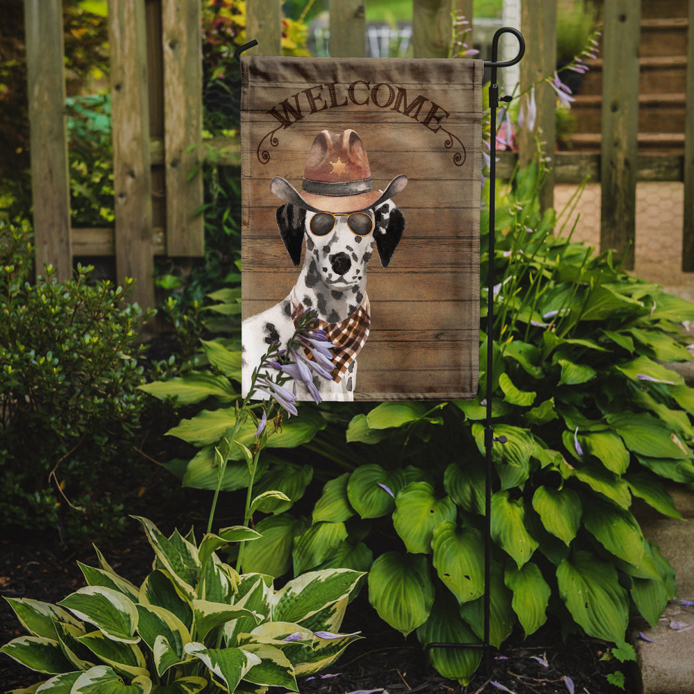 Dalmatian Country Dog Flag Garden Size CK6313GF  the-store.com.