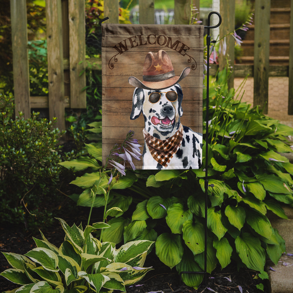 Dalmatian #2 Country Dog Flag Garden Size CK6314GF  the-store.com.