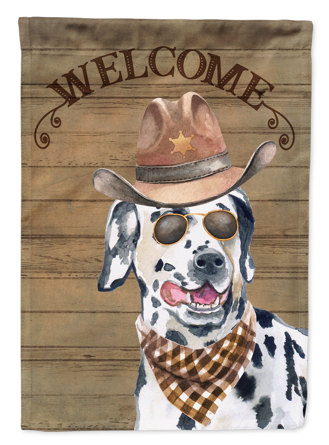 Dalmatian #2 Country Dog Flag Garden Size CK6314GF  the-store.com.