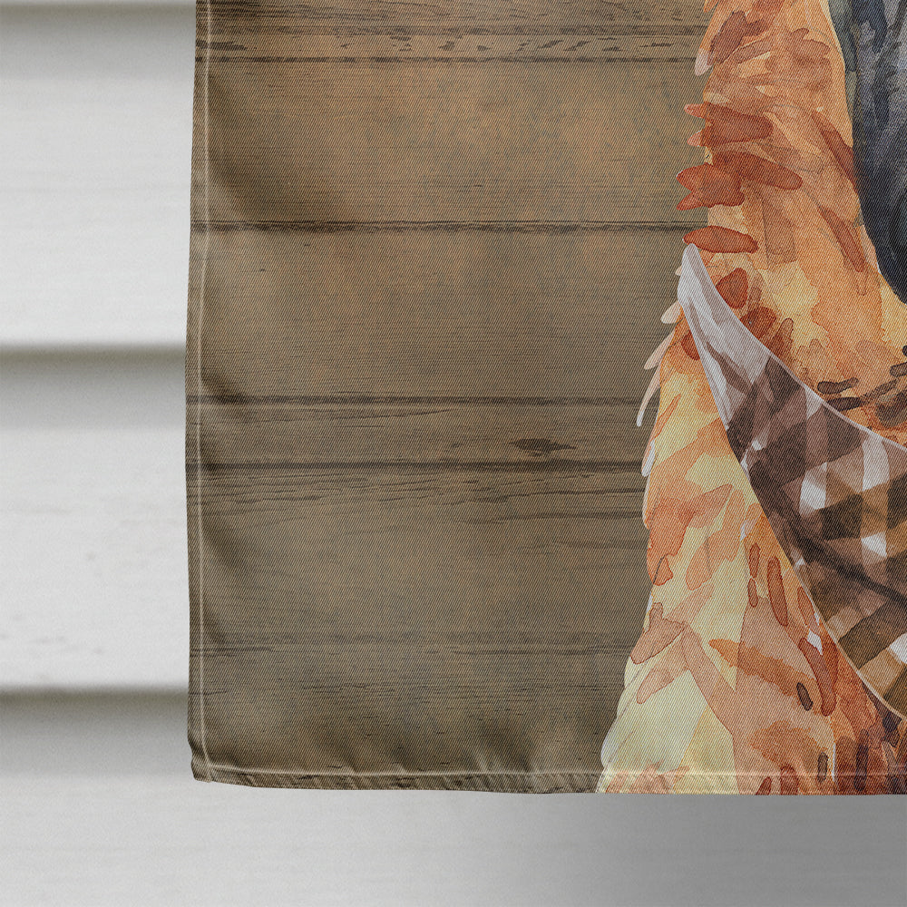 German Shepherd Country Dog Flag Canvas House Size CK6321CHF  the-store.com.