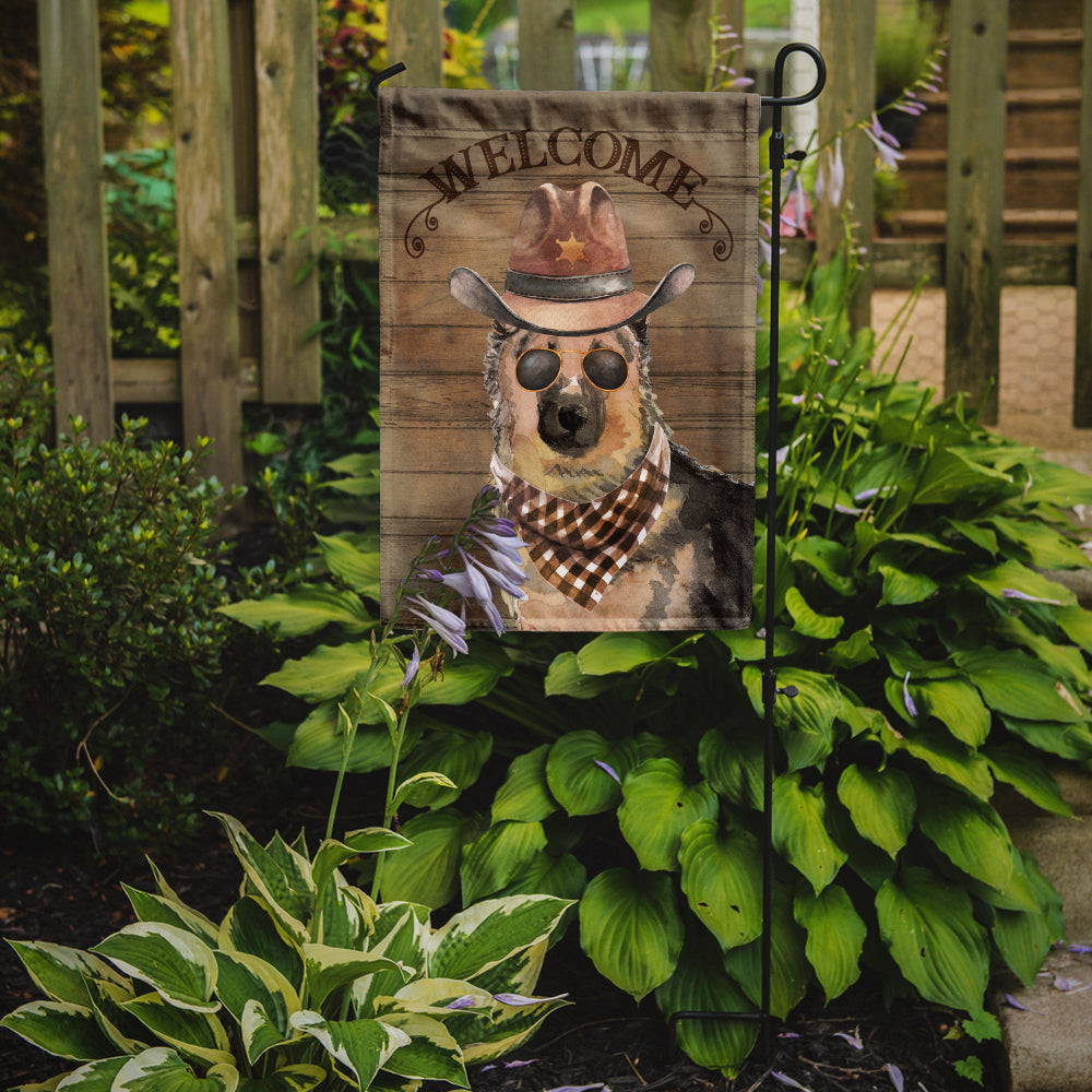 German Shepherd #2 Country Dog Flag Garden Size CK6331GF  the-store.com.