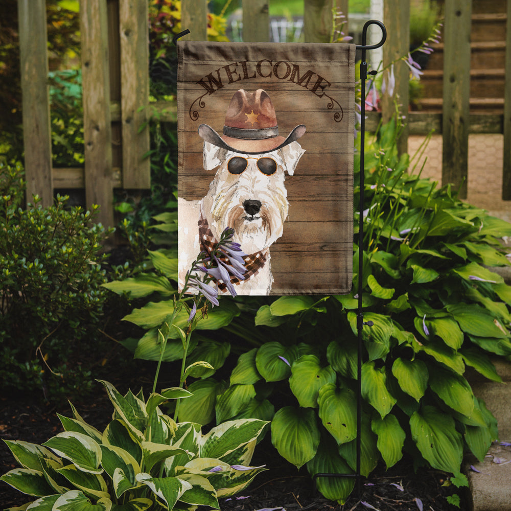 Wheaten Terrier Country Dog Flag Garden Size CK6376GF  the-store.com.