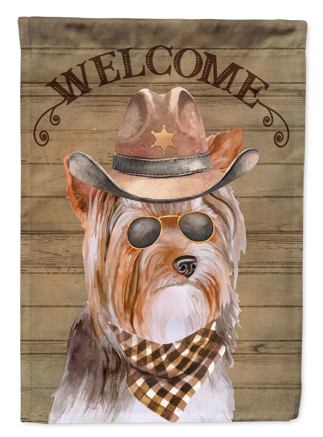 Yorkshire Terrier #3 Country Dog Flag Garden Size CK6381GF  the-store.com.