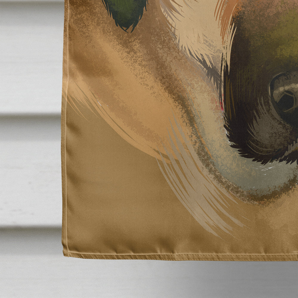 Anatolian Shepherd Dog American Flag Flag Canvas House Size CK6403CHF  the-store.com.