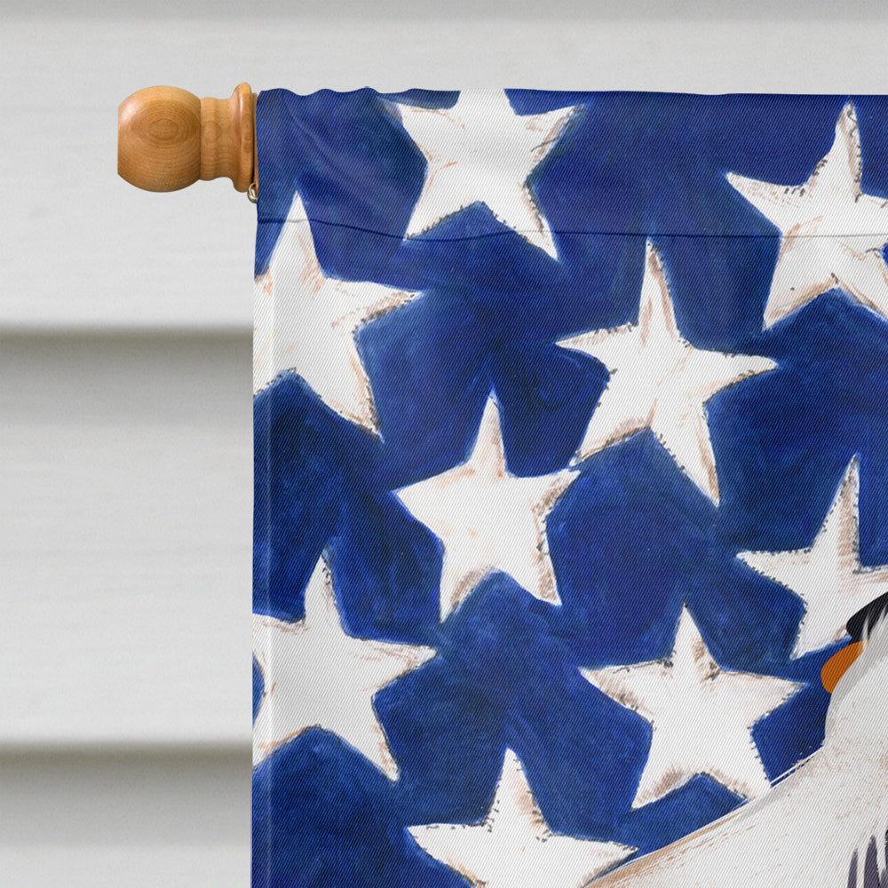 Ariegeois Dog American Flag Flag Canvas House Size CK6407CHF  the-store.com.