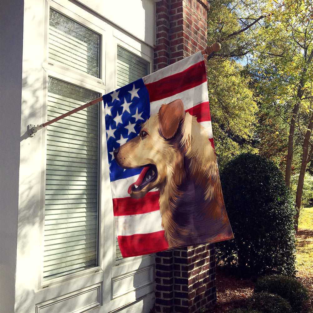 Austrian Pinscher American Flag Flag Canvas House Size CK6415CHF  the-store.com.