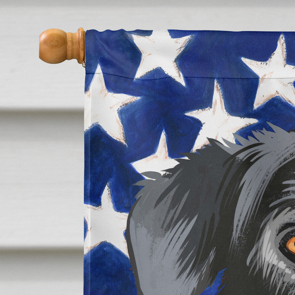 Beauceron American Flag Flag Canvas House Size CK6424CHF  the-store.com.