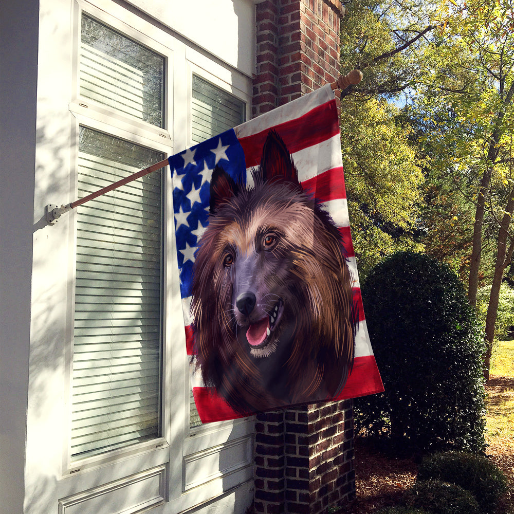 Belgian Tervuren American Flag Flag Canvas House Size CK6429CHF  the-store.com.