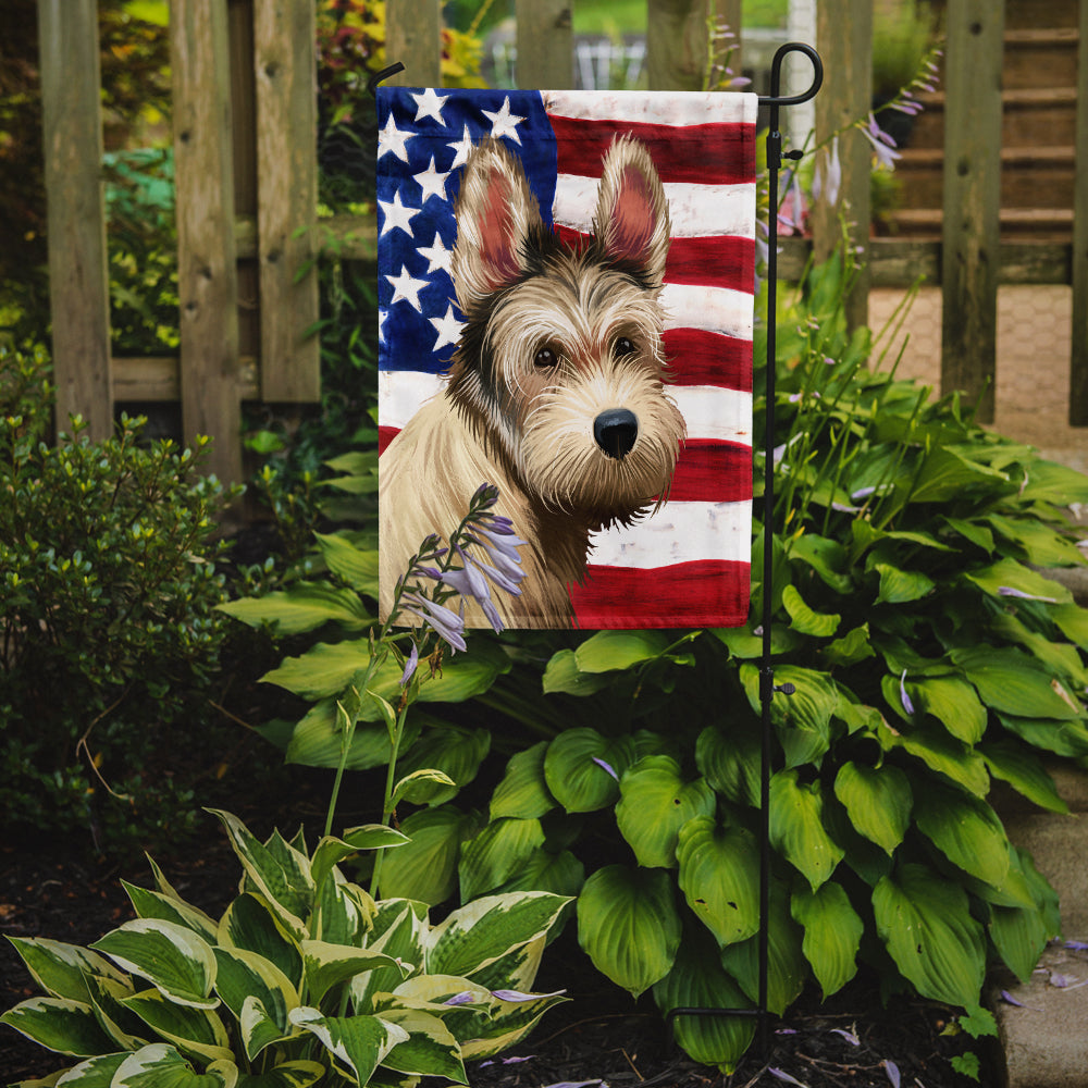 Berger Picard Dog American Flag Flag Garden Size CK6432GF  the-store.com.