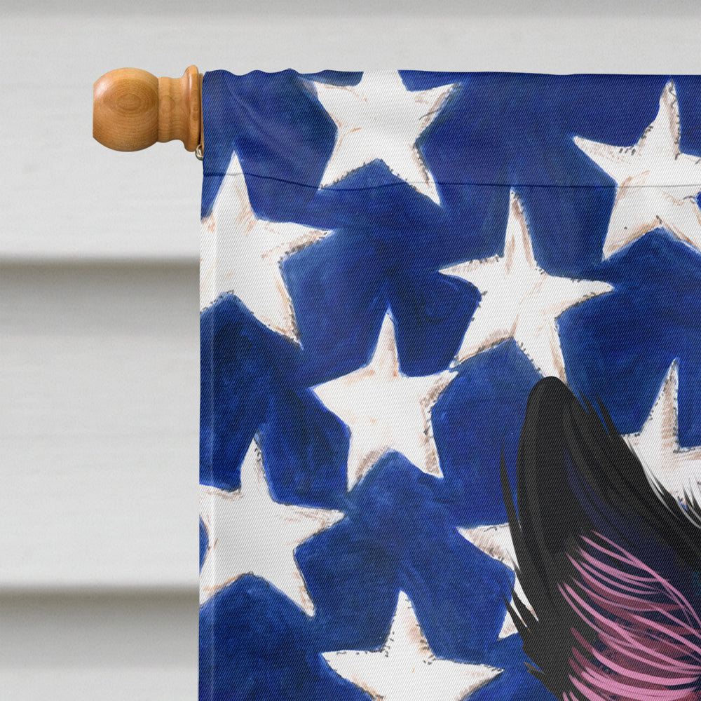 Blue Heeler Dog American Flag Flag Canvas House Size CK6441CHF  the-store.com.