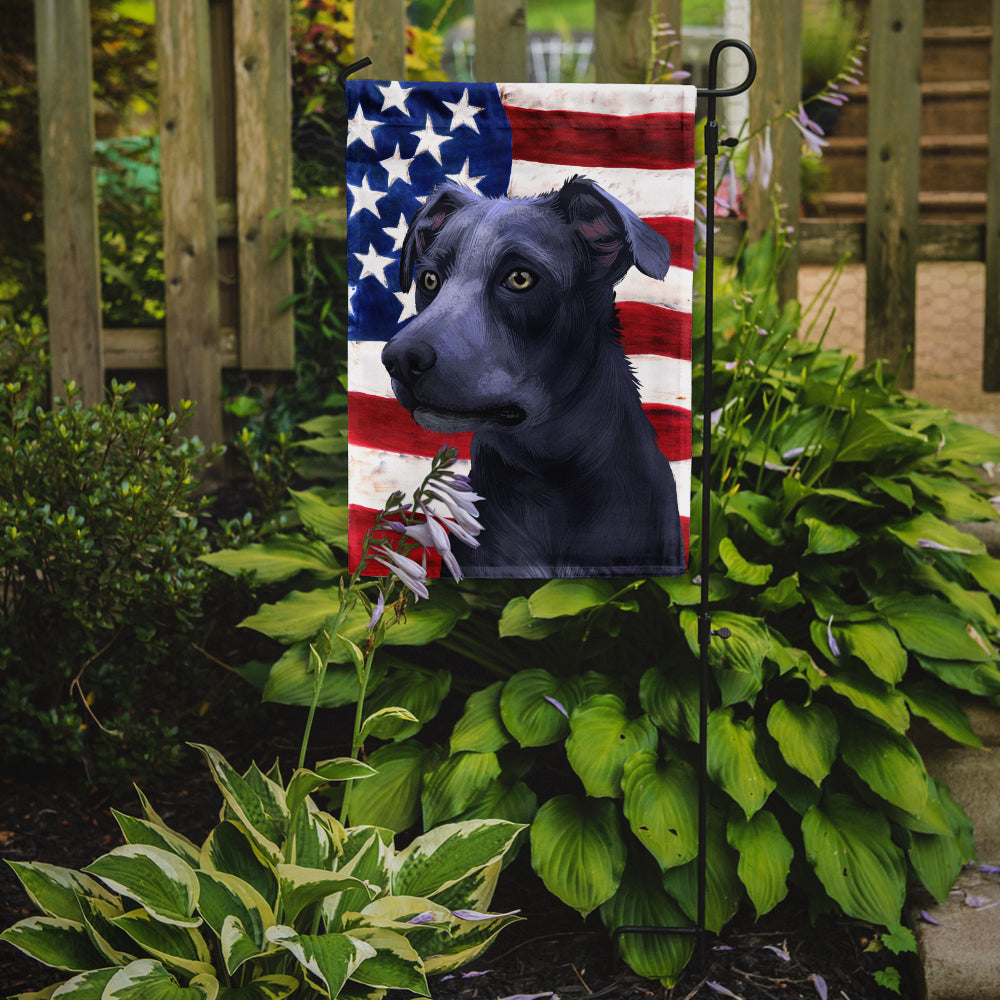 Blue Lacy Dog American Flag Flag Garden Size CK6442GF  the-store.com.