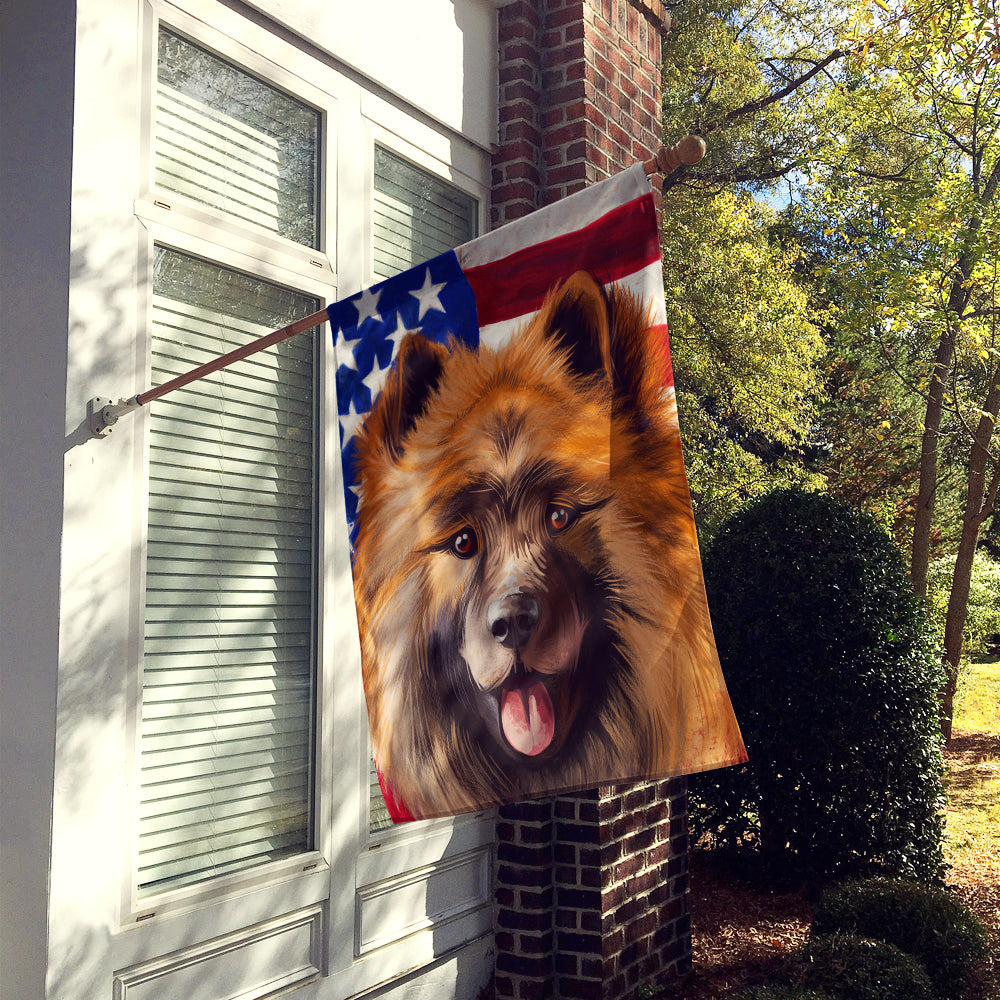 Eurasier Dog American Flag Flag Canvas House Size CK6519CHF  the-store.com.