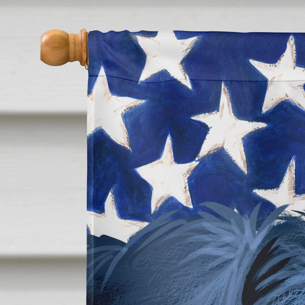 Giant Schnauzer Dog American Flag Flag Canvas House Size CK6540CHF  the-store.com.