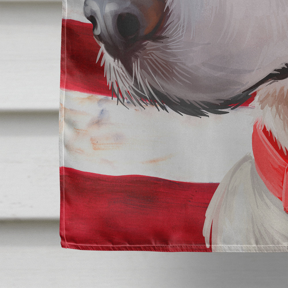 Harrier Dog American Flag Flag Canvas House Size CK6558CHF  the-store.com.