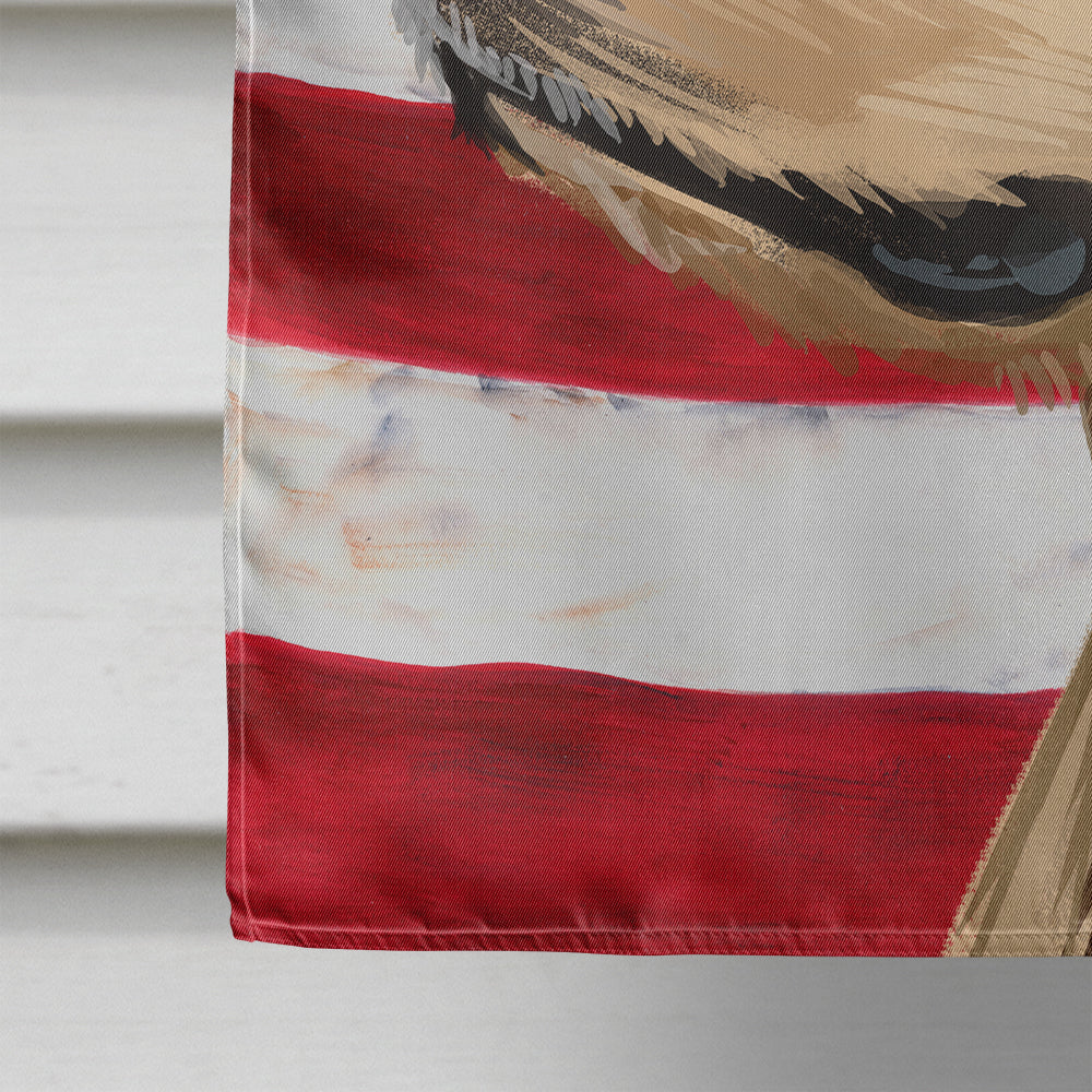 Labrador Retriever American Flag Flag Canvas House Size CK6600CHF  the-store.com.