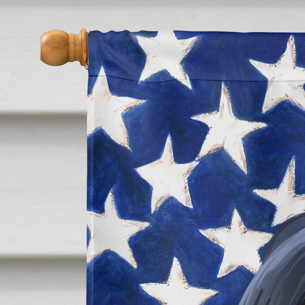 Majorca Shepherd Dog American Flag Flag Canvas House Size CK6611CHF  the-store.com.