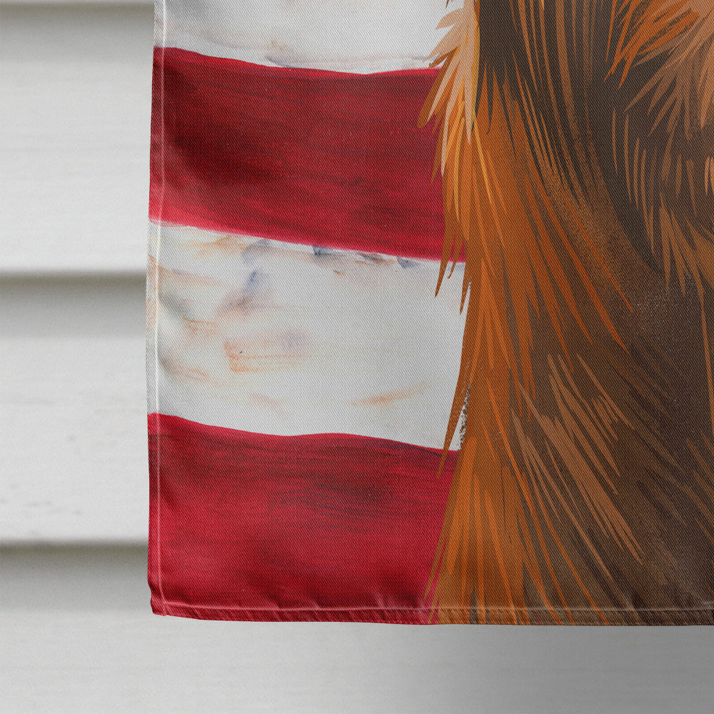 Pharaoh Hound Dog American Flag Flag Canvas House Size CK6643CHF  the-store.com.