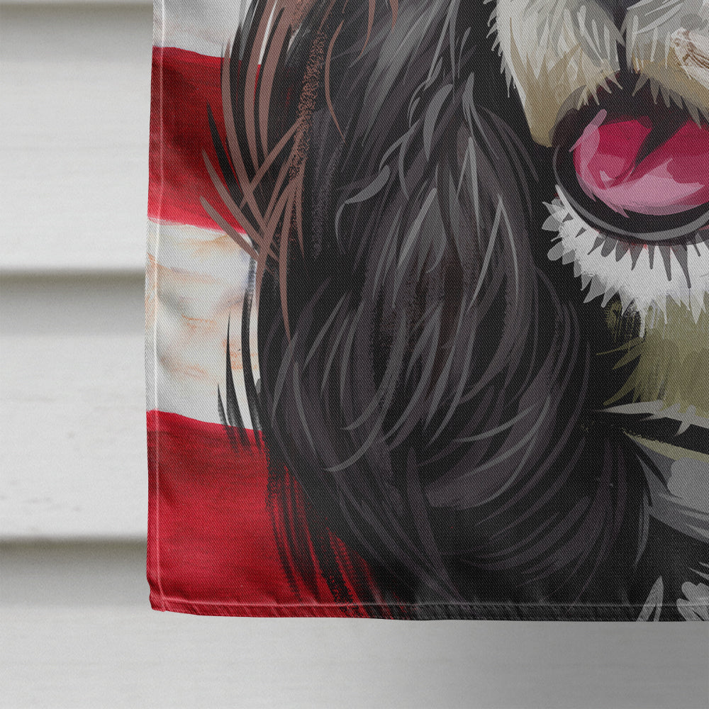 Russian Spaniel Dog American Flag Flag Canvas House Size CK6679CHF  the-store.com.