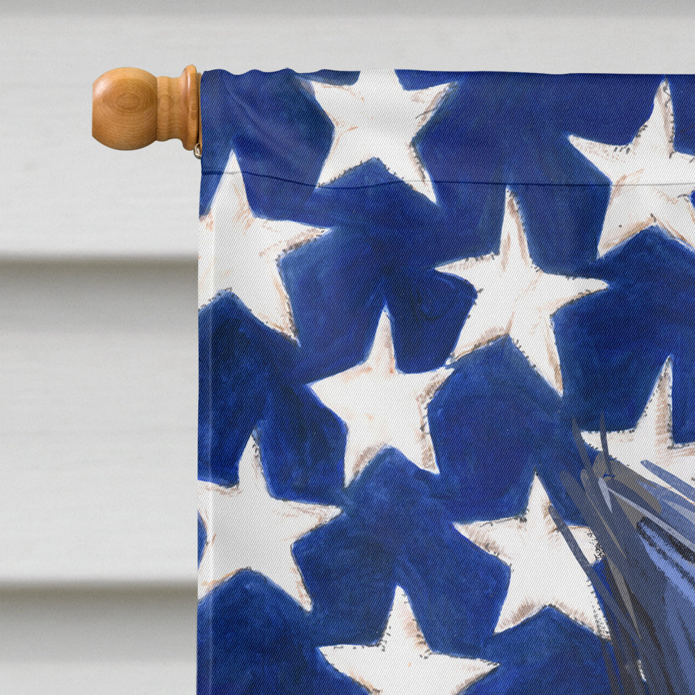 Skye Terrier Dog American Flag Flag Canvas House Size CK6709CHF  the-store.com.