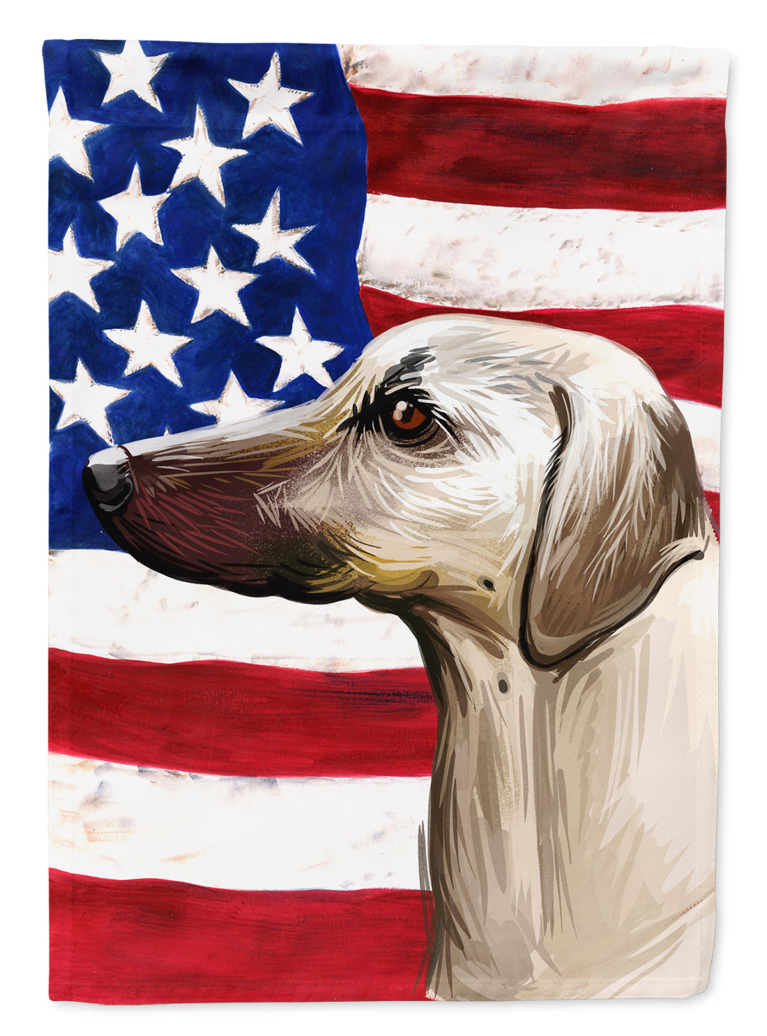 Sloughi Dog American Flag Flag Garden Size CK6710GF  the-store.com.