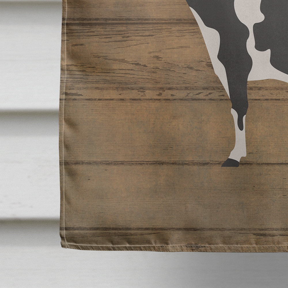 Holstein Cow Welcome Flag Canvas House Size CK6766CHF  the-store.com.
