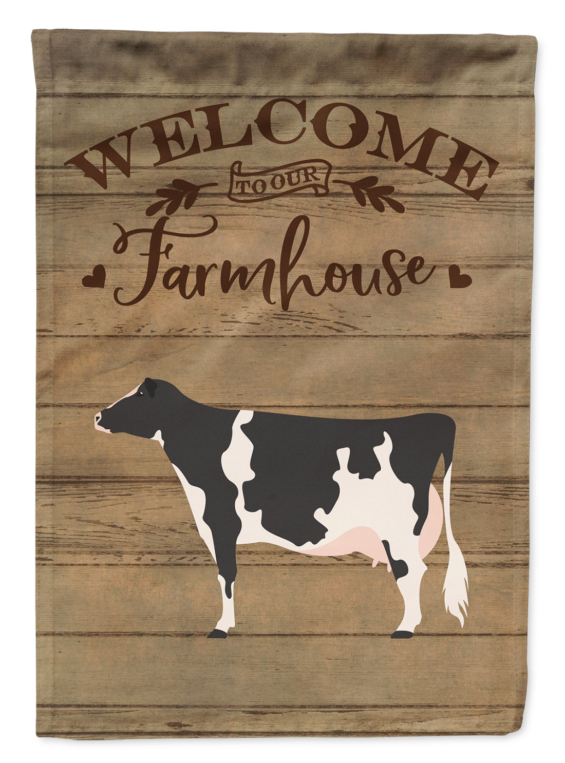 Holstein Cow Welcome Flag Garden Size CK6766GF  the-store.com.