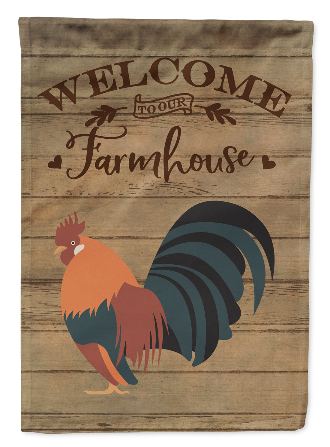 Dutch Bantam Chicken Welcome Flag Garden Size CK6780GF  the-store.com.