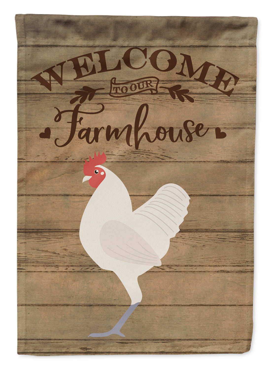 German Langshan Chicken Welcome Flag Garden Size CK6781GF  the-store.com.