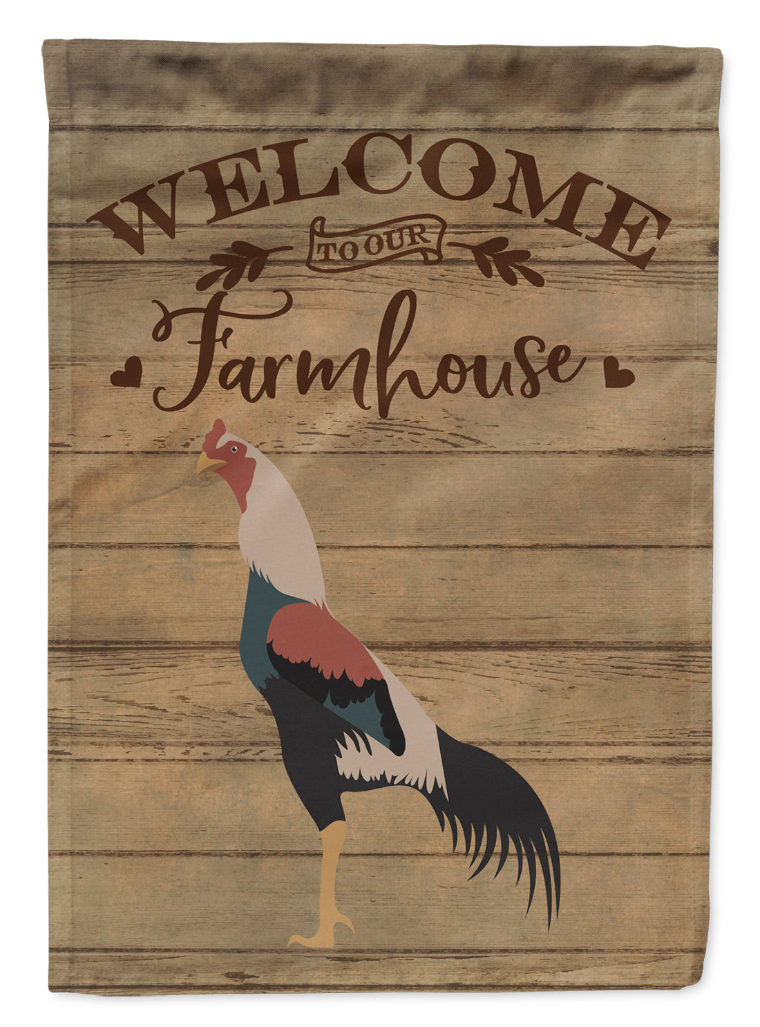 Kulang Chicken Welcome Flag Canvas House Size CK6782CHF  the-store.com.