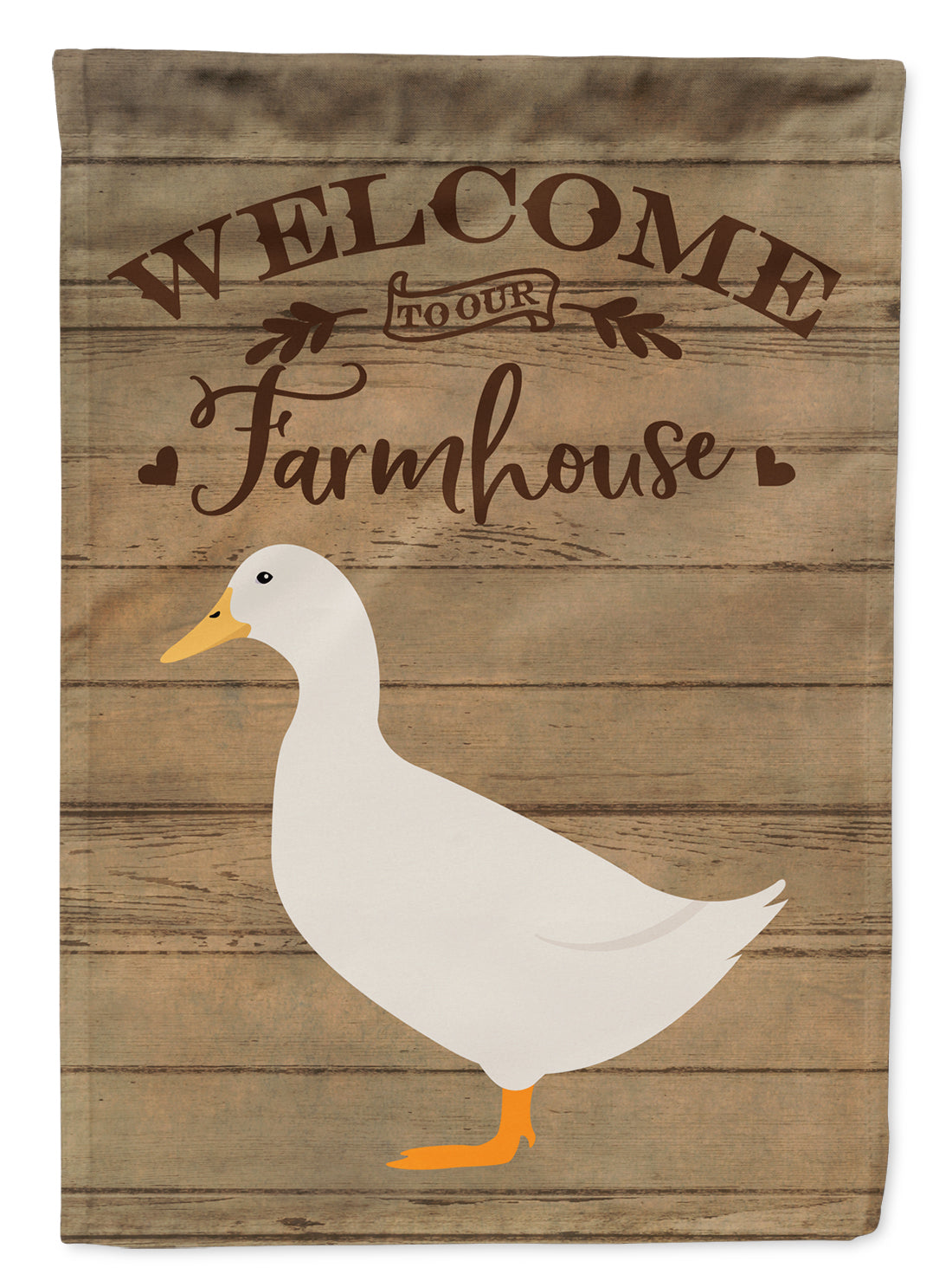 American Pekin Duck Welcome Flag Garden Size CK6804GF  the-store.com.