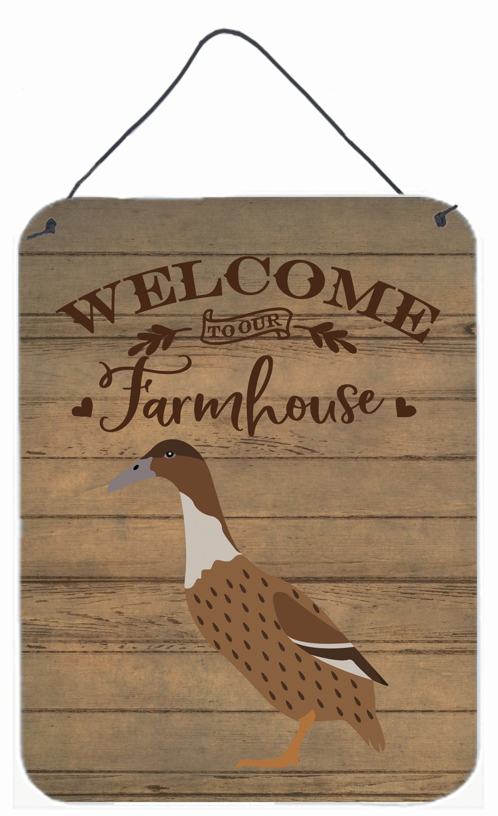 Dutch Hook Bill Duck Welcome Wall or Door Hanging Prints CK6805DS1216 by Caroline's Treasures