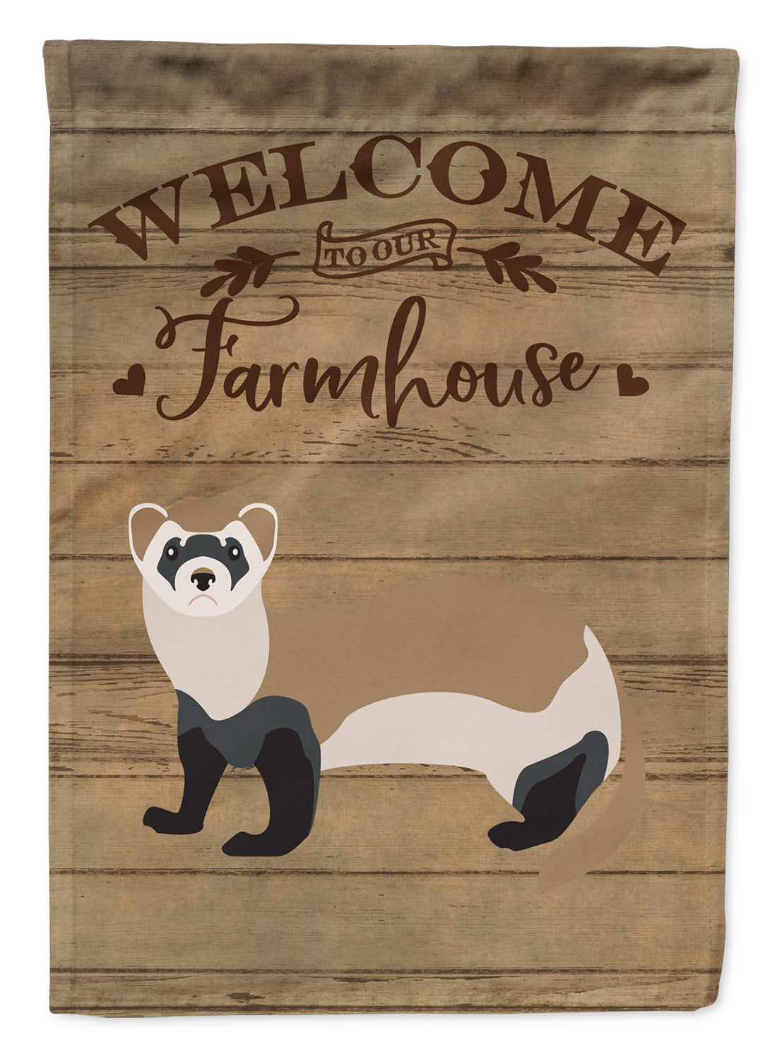 Ferret Welcome Flag Garden Size CK6822GF  the-store.com.