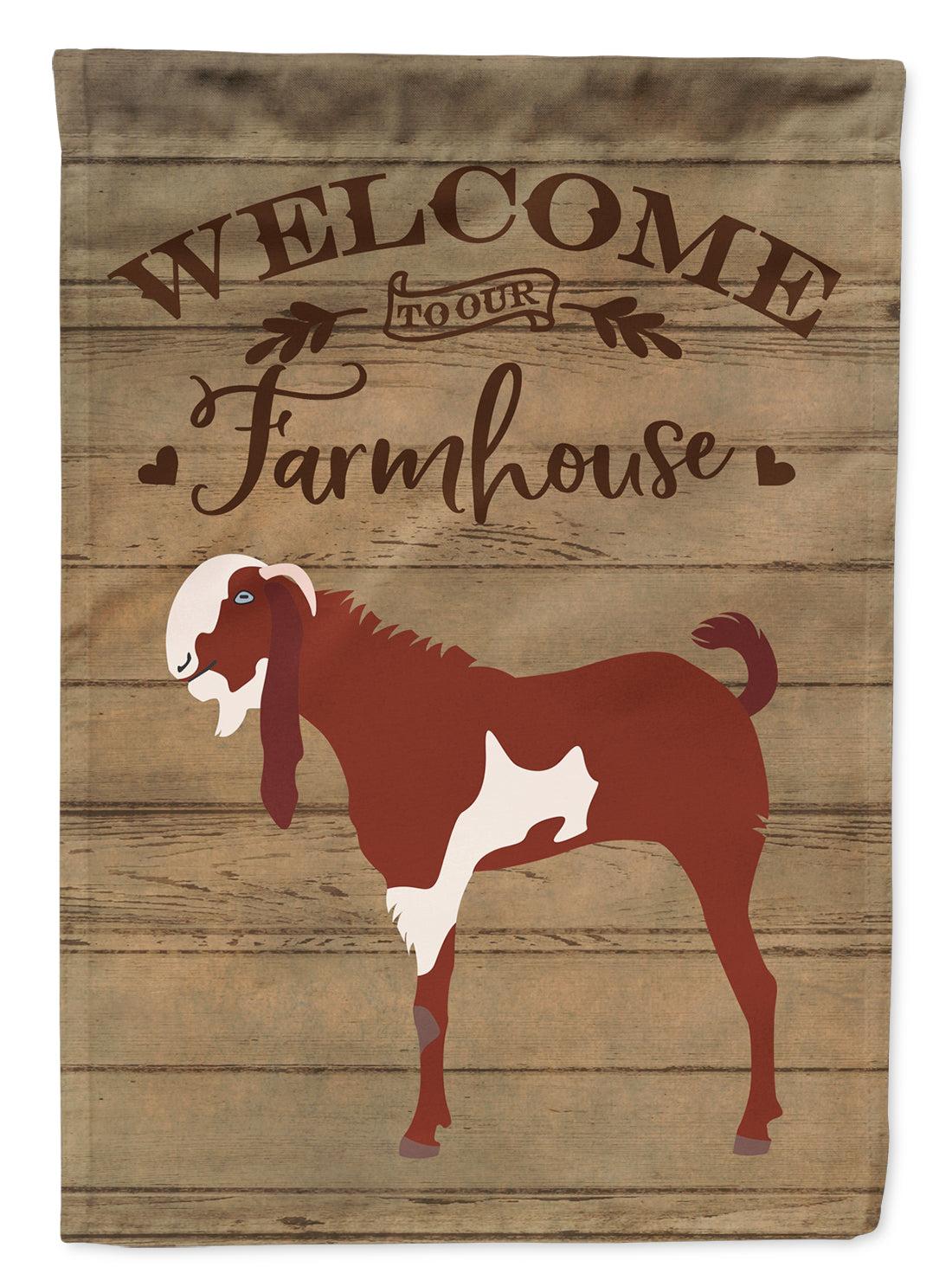 Jamnapari Goat Welcome Flag Garden Size CK6834GF  the-store.com.