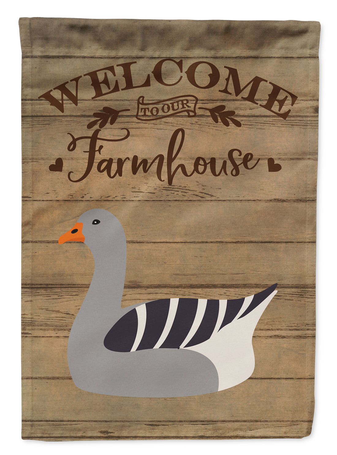 Pilgrim Goose Welcome Flag Canvas House Size CK6837CHF  the-store.com.