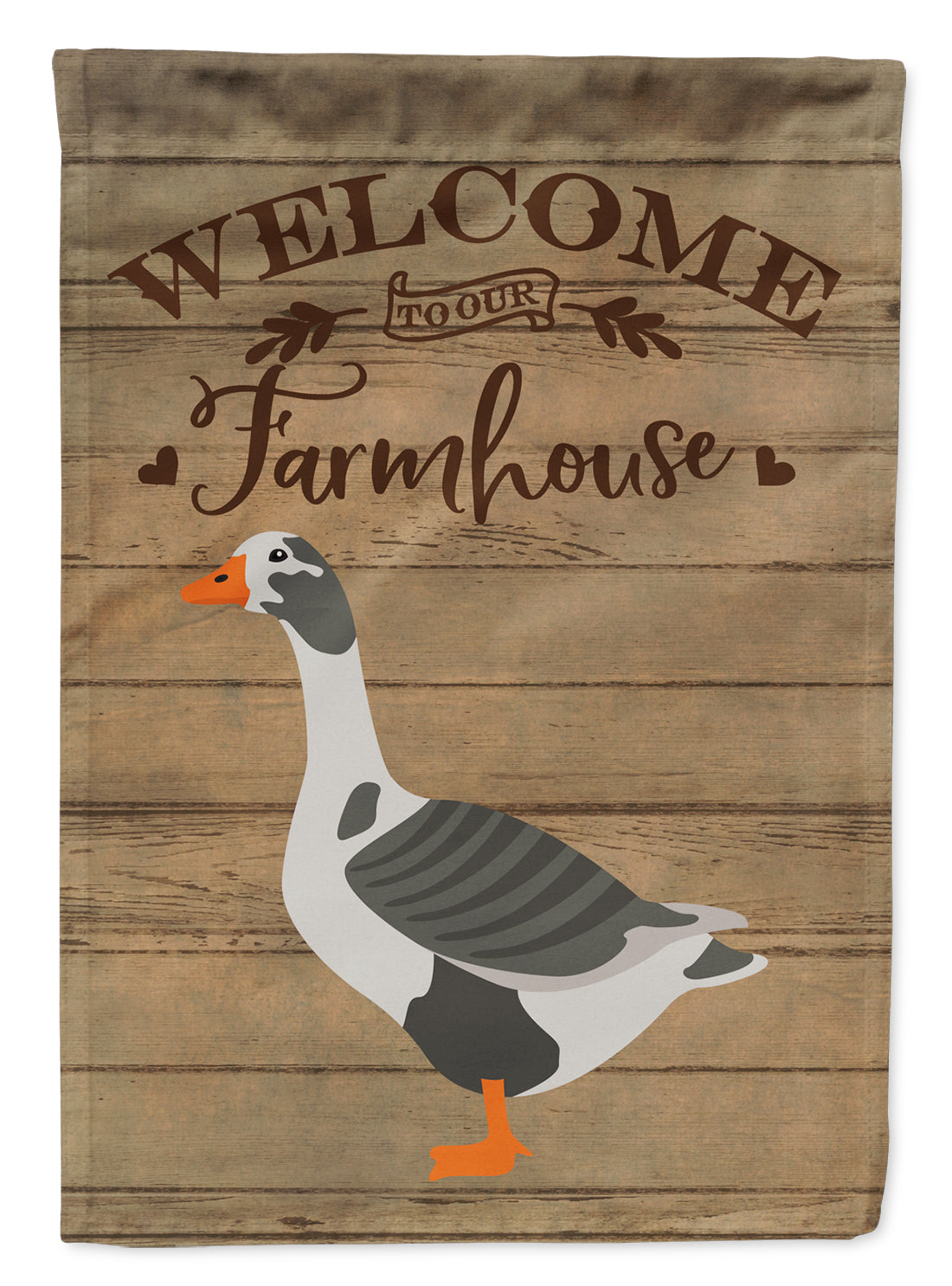 West of England Goose Welcome Flag Garden Size CK6839GF  the-store.com.