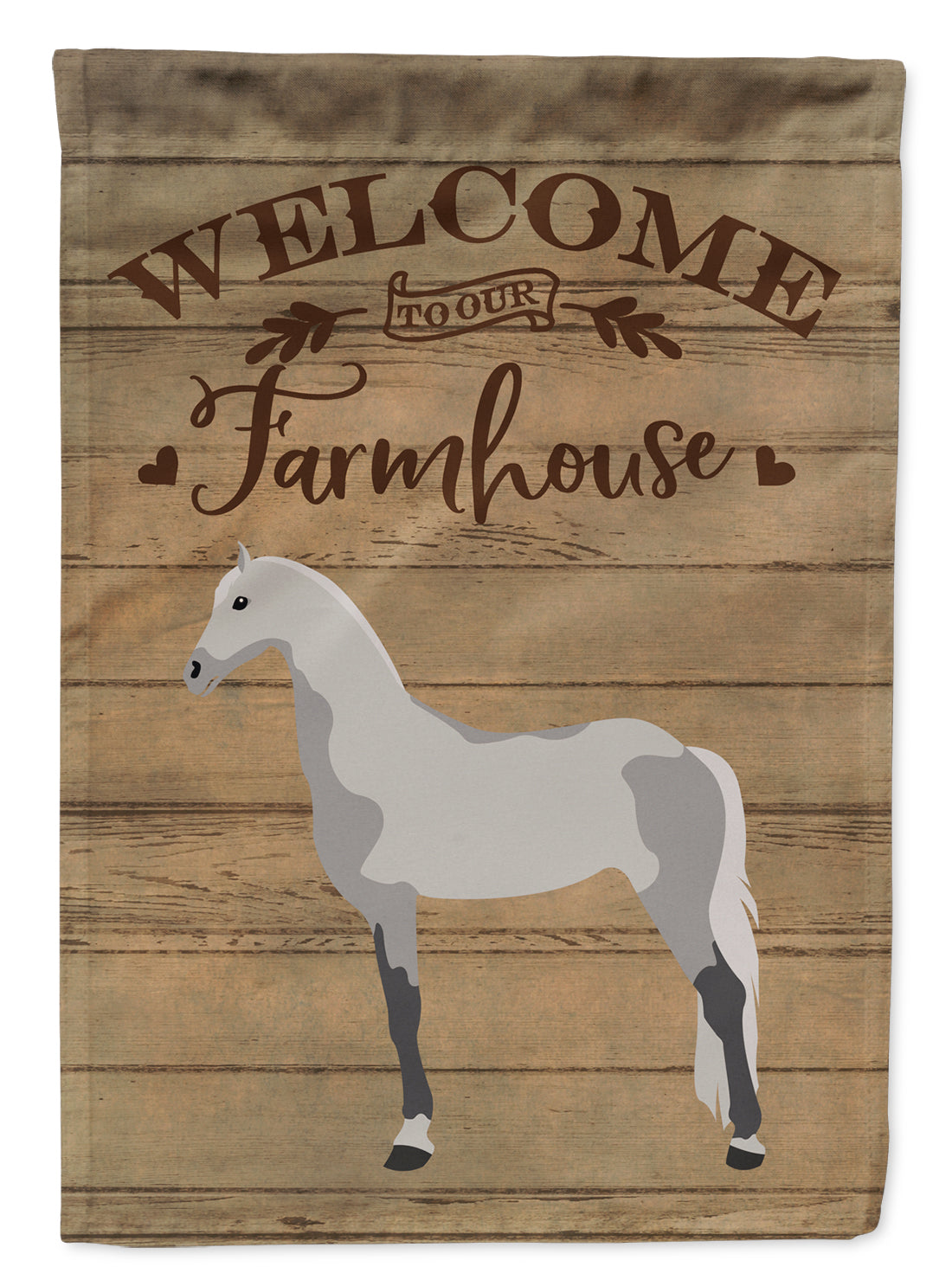 Orlov Trotter Horse Welcome Flag Garden Size CK6852GF  the-store.com.