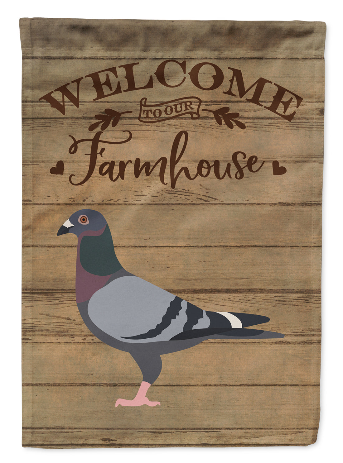 Racing Pigeon Welcome Flag Garden Size CK6895GF  the-store.com.