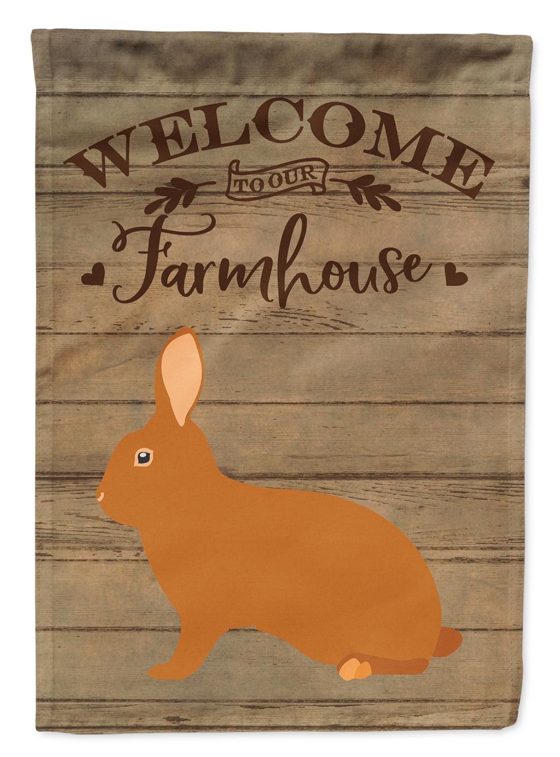 Rex Rabbit Welcome Flag Garden Size CK6913GF  the-store.com.