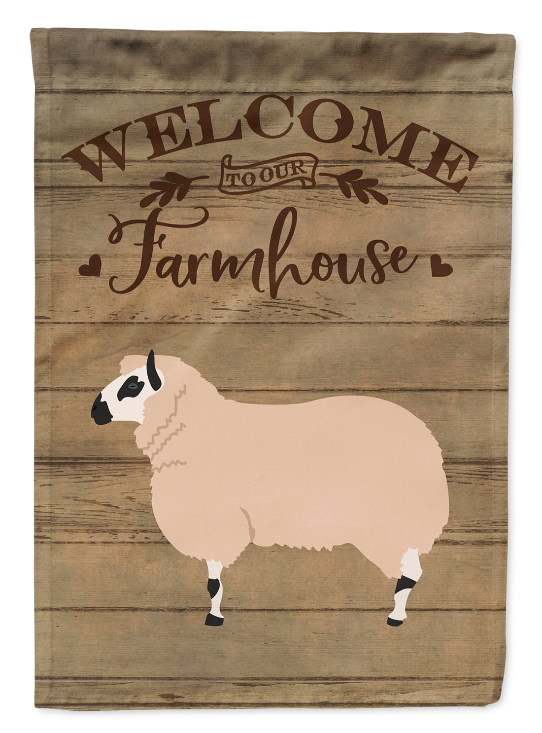 Kerry Hill Sheep Welcome Flag Garden Size CK6923GF  the-store.com.