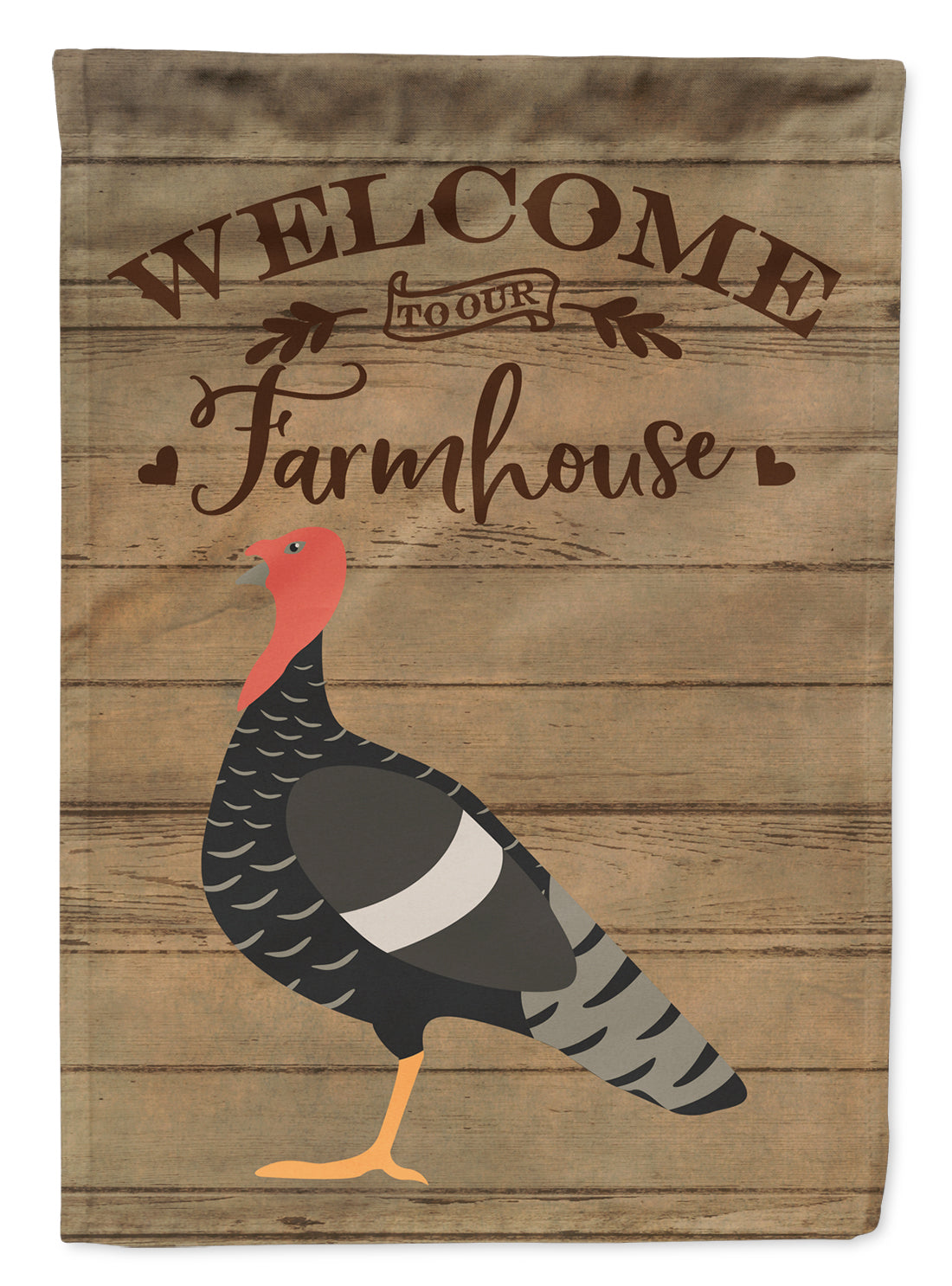 Marragansett Turkey Welcome Flag Garden Size CK6931GF  the-store.com.