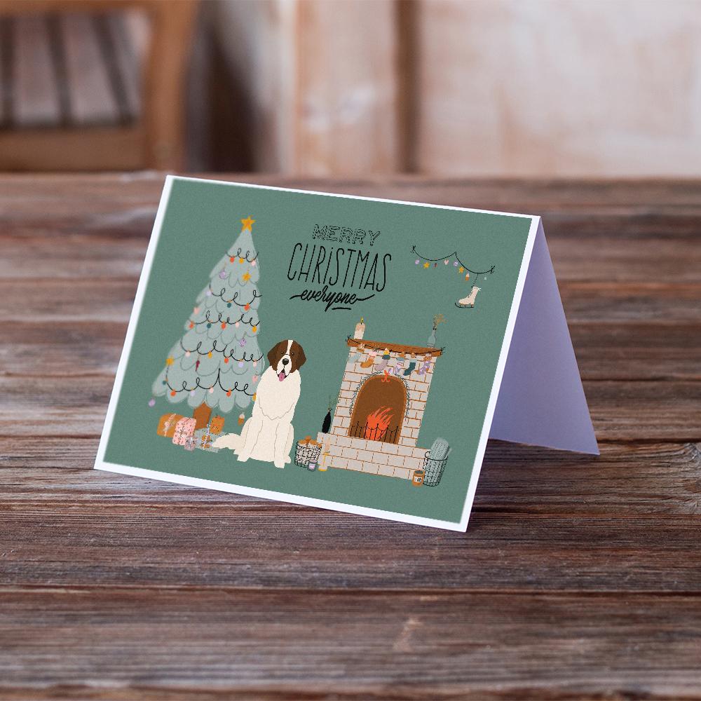 Moscow Watchdog Christmas Everyone Greeting Cards and Envelopes Pack of 8 - the-store.com