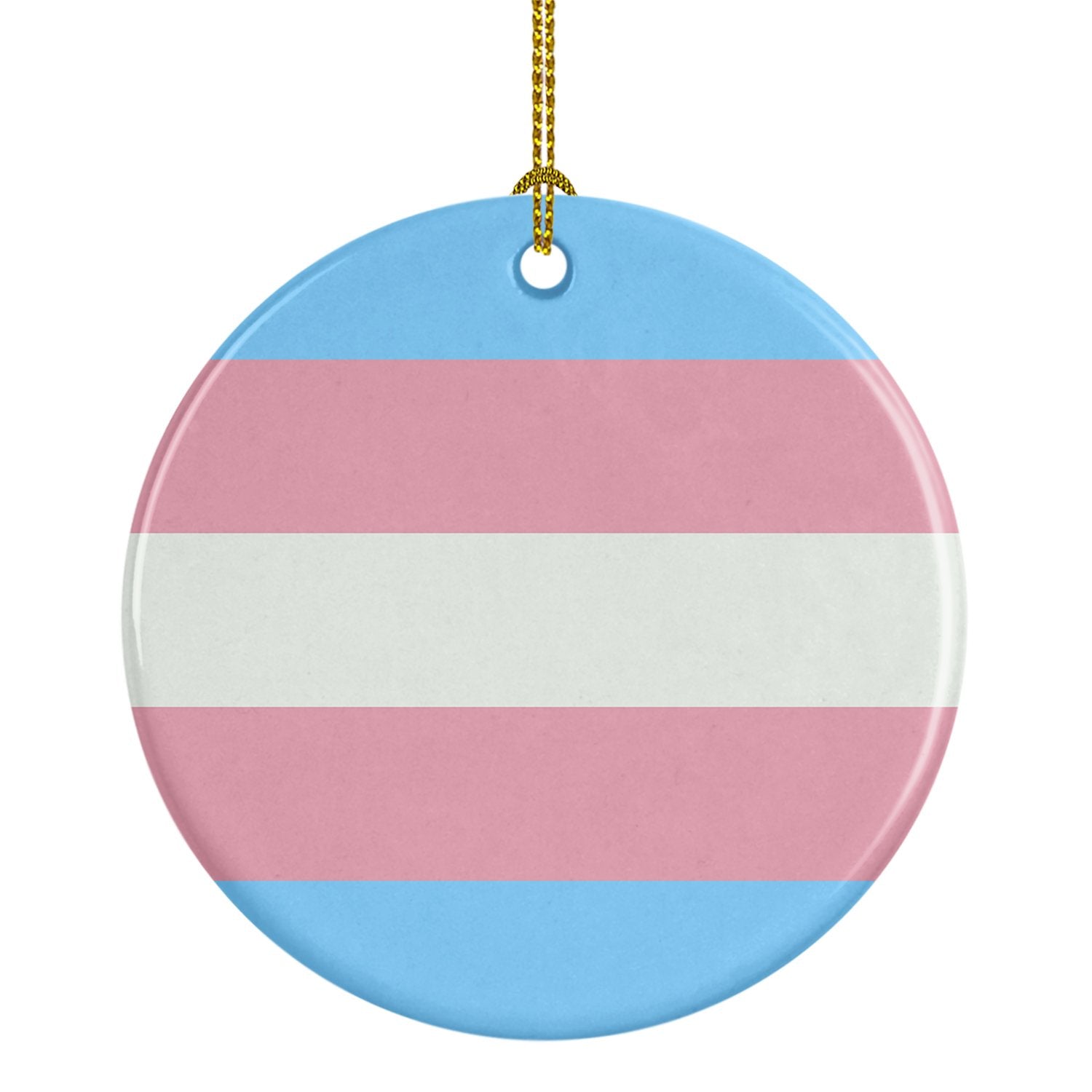 Buy this Transgender Pride Ceramic Ornament