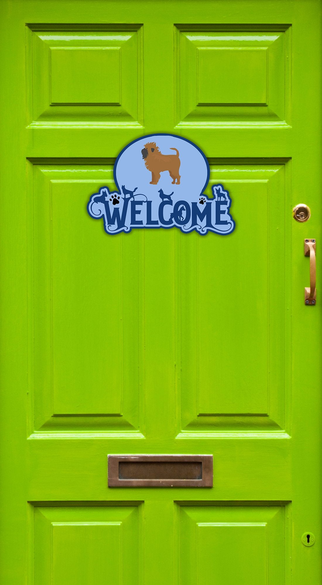 Buy this Affenpinscher #1 Welcome Door Hanger Decoration